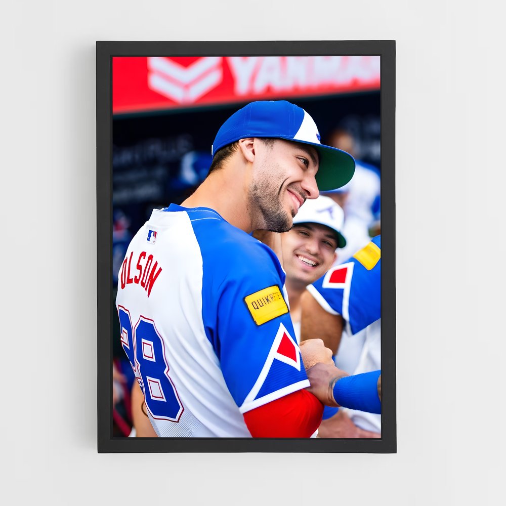 Poster Dodgers en Finale – affiche Baseball (vue 2)